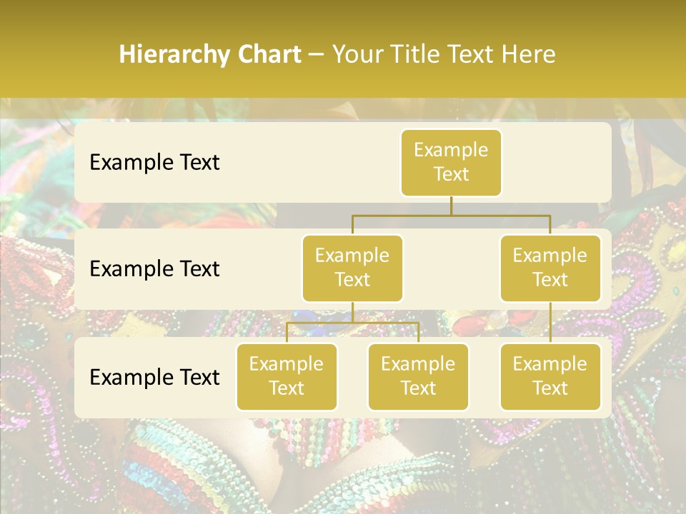 Feather Color Glittering PowerPoint Template