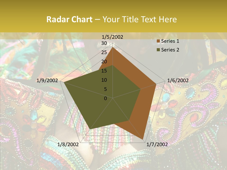 Feather Color Glittering PowerPoint Template