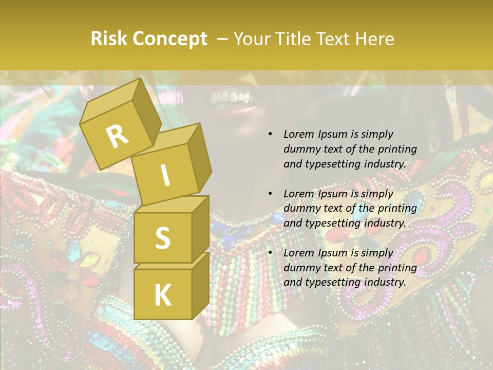 Feather Color Glittering PowerPoint Template