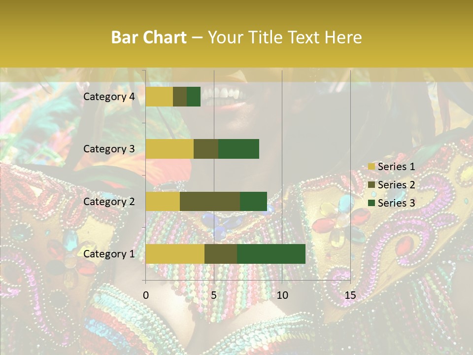 Feather Color Glittering PowerPoint Template