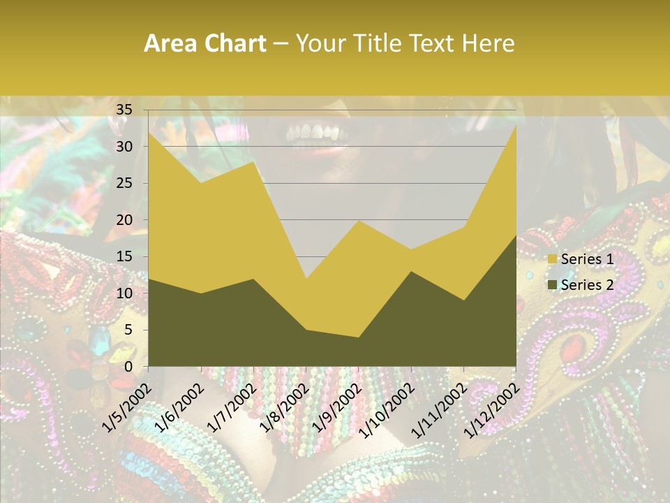 Feather Color Glittering PowerPoint Template