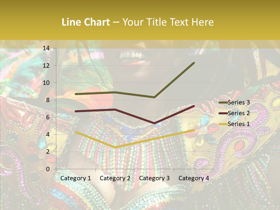 Feather Color Glittering PowerPoint Template