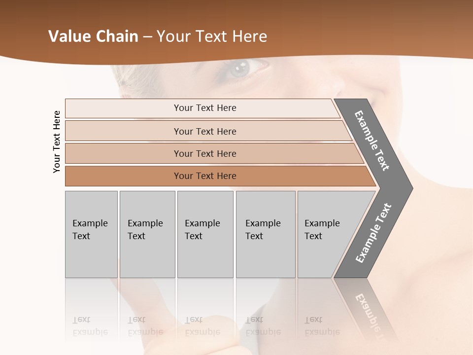 Blonde Thumb Attractive PowerPoint Template