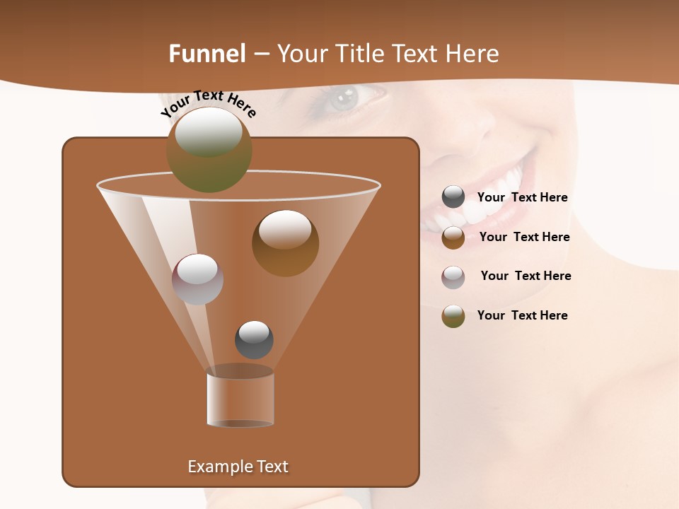 Blonde Thumb Attractive PowerPoint Template