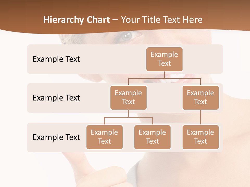 Blonde Thumb Attractive PowerPoint Template