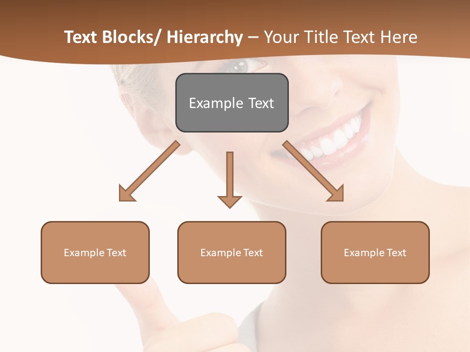 Blonde Thumb Attractive PowerPoint Template