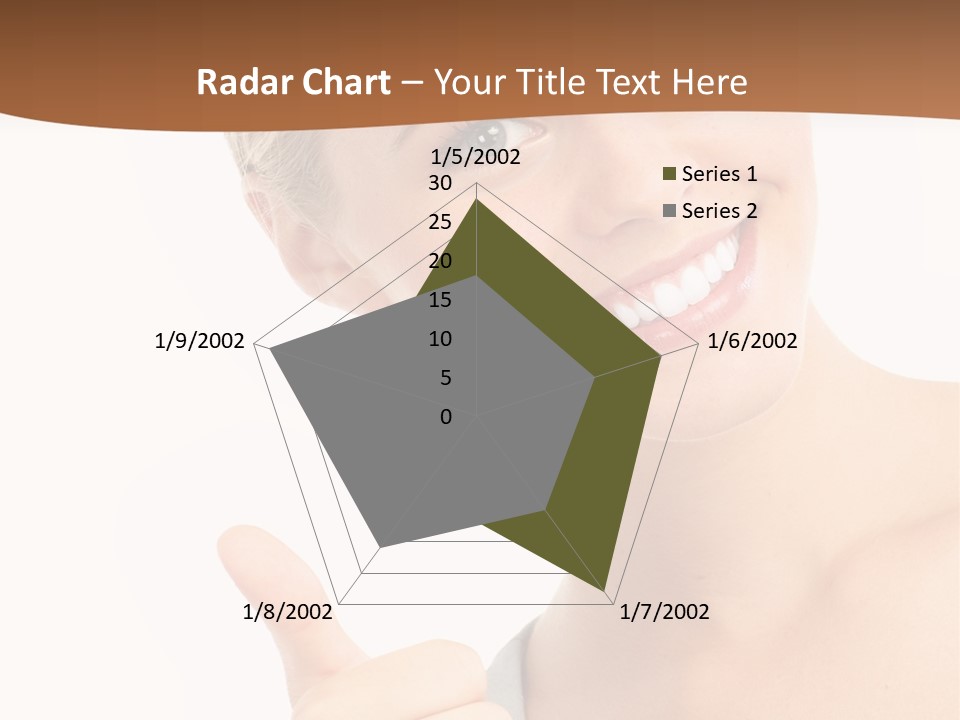 Blonde Thumb Attractive PowerPoint Template