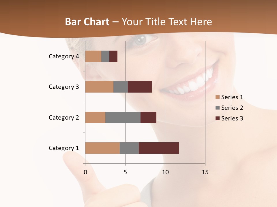 Blonde Thumb Attractive PowerPoint Template