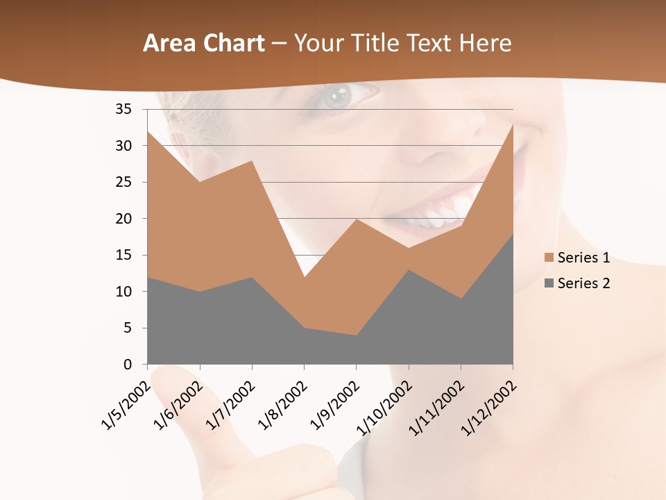 Blonde Thumb Attractive PowerPoint Template