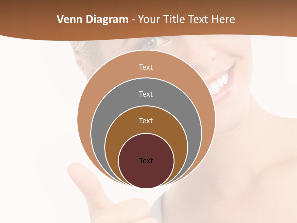 Blonde Thumb Attractive PowerPoint Template