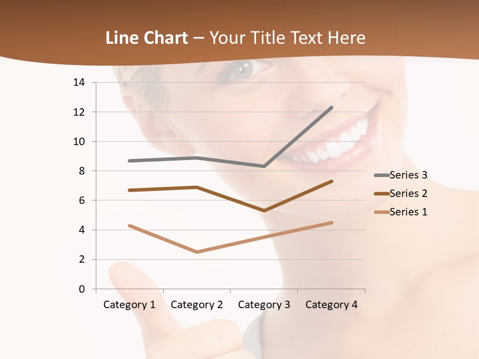 Blonde Thumb Attractive PowerPoint Template