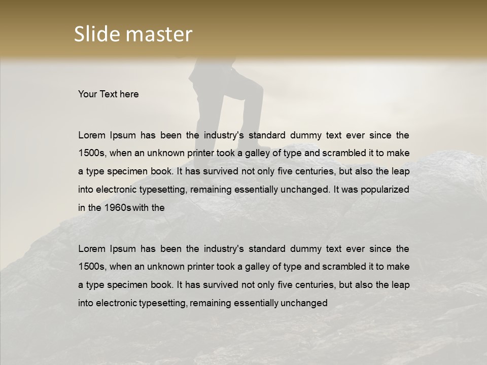 World Job Earth PowerPoint Template