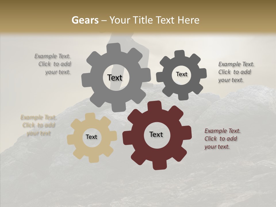 World Job Earth PowerPoint Template