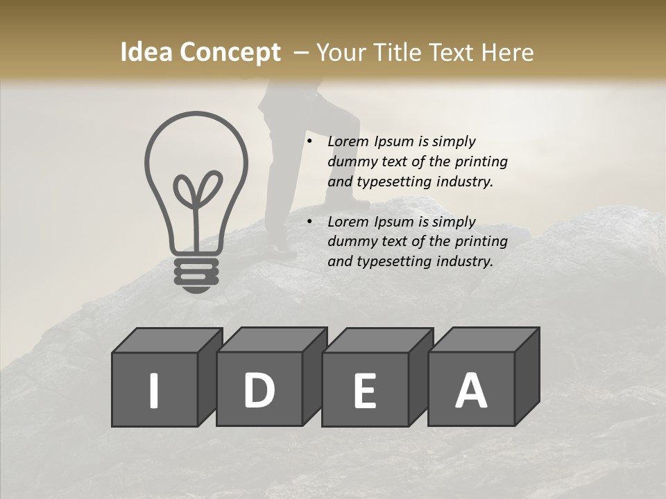 World Job Earth PowerPoint Template