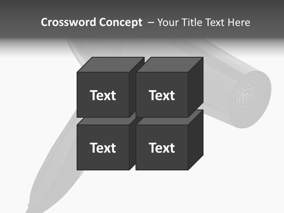 Salon Appliance Barber PowerPoint Template