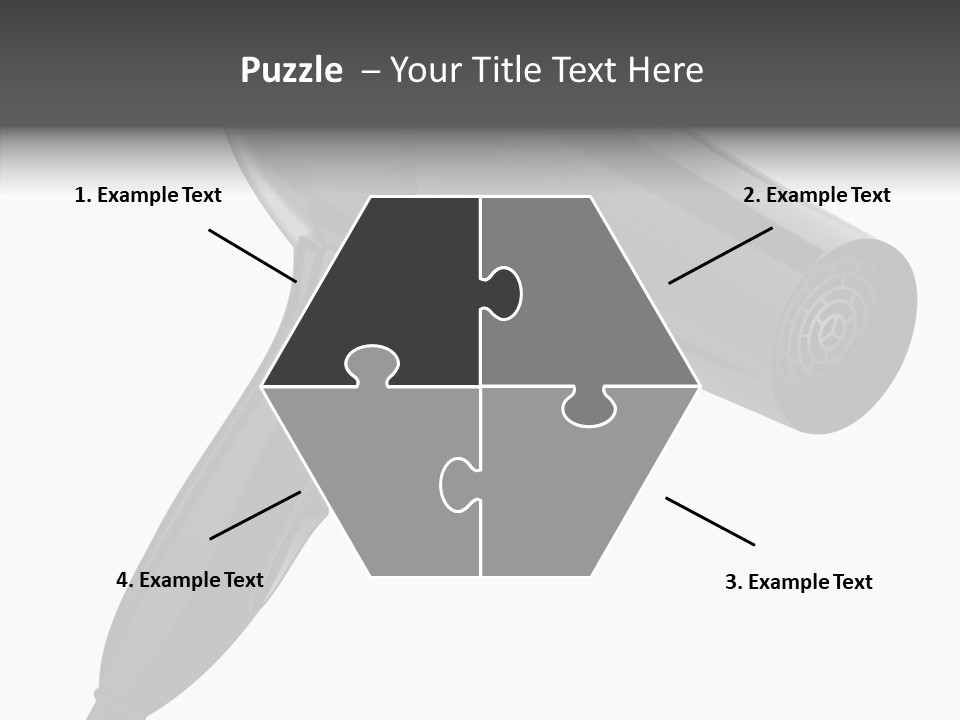 Salon Appliance Barber PowerPoint Template