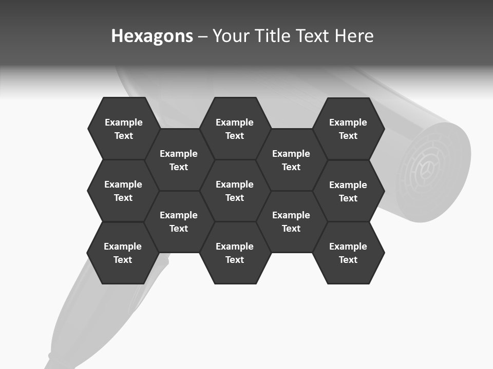 Salon Appliance Barber PowerPoint Template