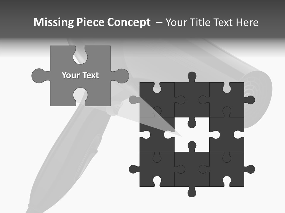 Salon Appliance Barber PowerPoint Template