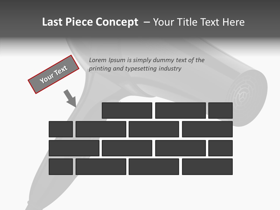 Salon Appliance Barber PowerPoint Template