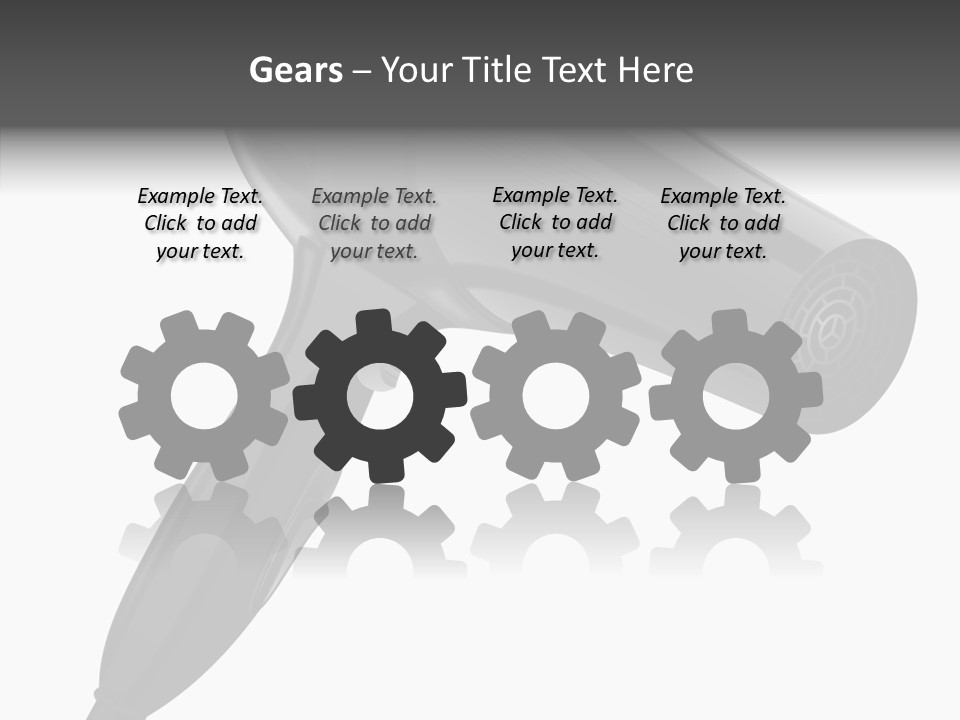 Salon Appliance Barber PowerPoint Template