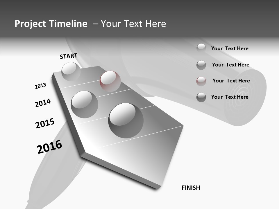 Salon Appliance Barber PowerPoint Template