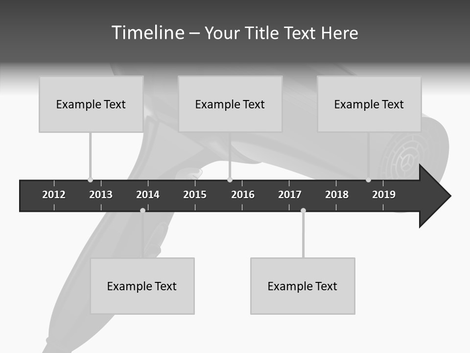 Salon Appliance Barber PowerPoint Template