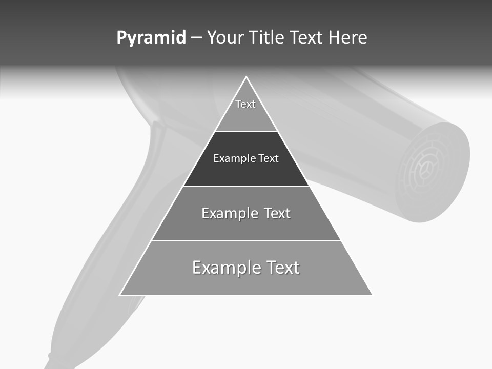 Salon Appliance Barber PowerPoint Template