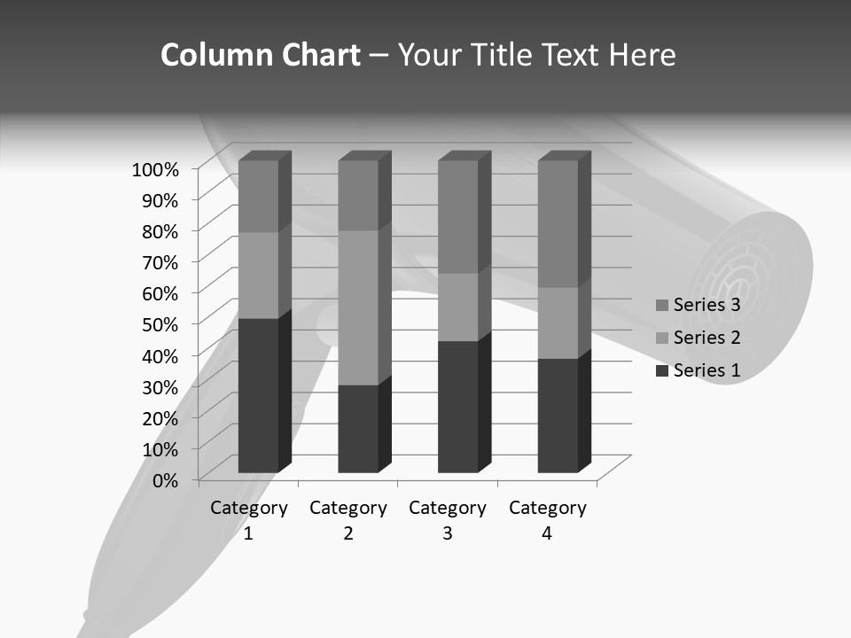 Salon Appliance Barber PowerPoint Template
