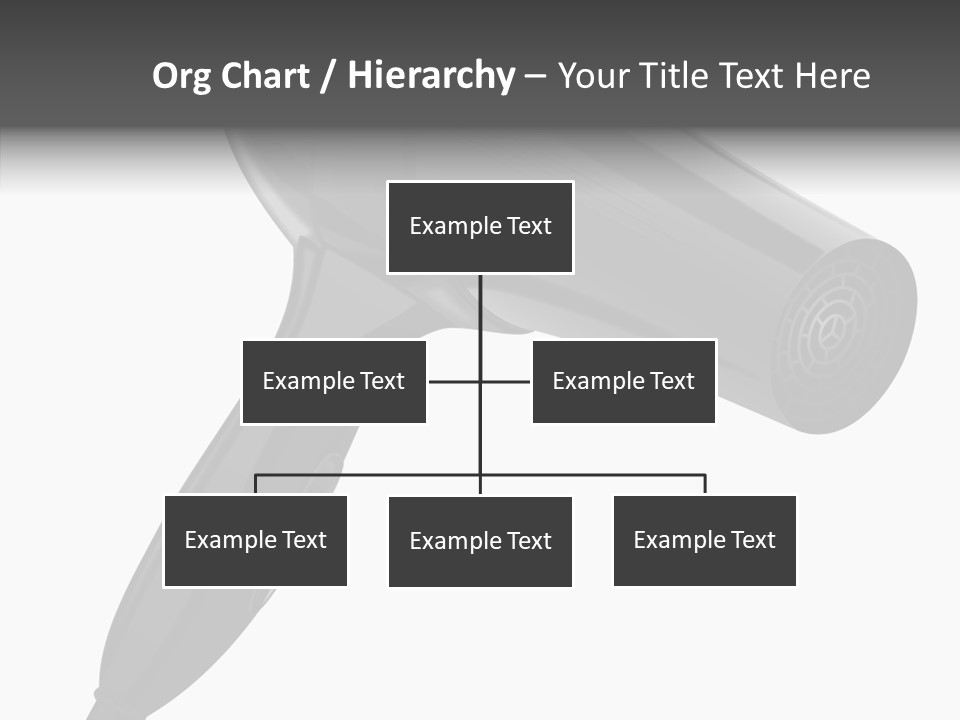 Salon Appliance Barber PowerPoint Template