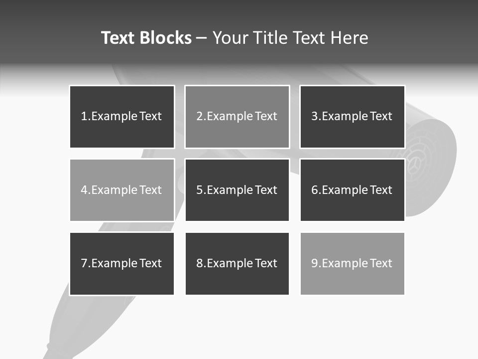 Salon Appliance Barber PowerPoint Template