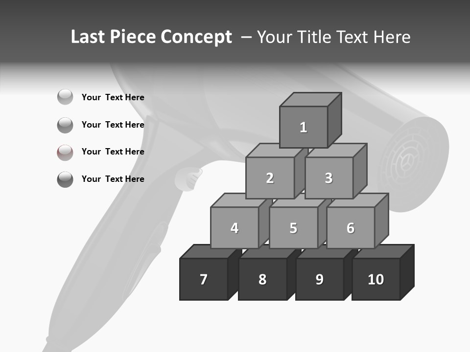 Salon Appliance Barber PowerPoint Template