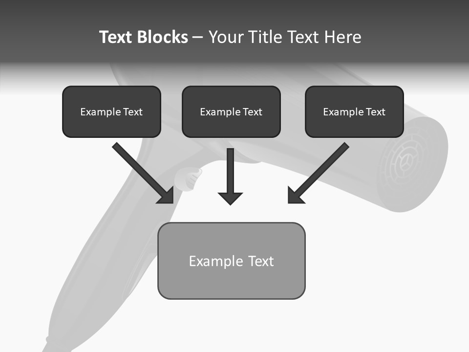 Salon Appliance Barber PowerPoint Template
