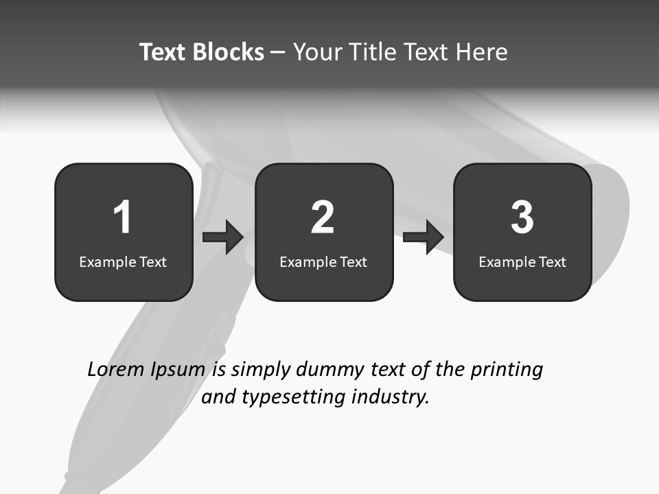 Salon Appliance Barber PowerPoint Template