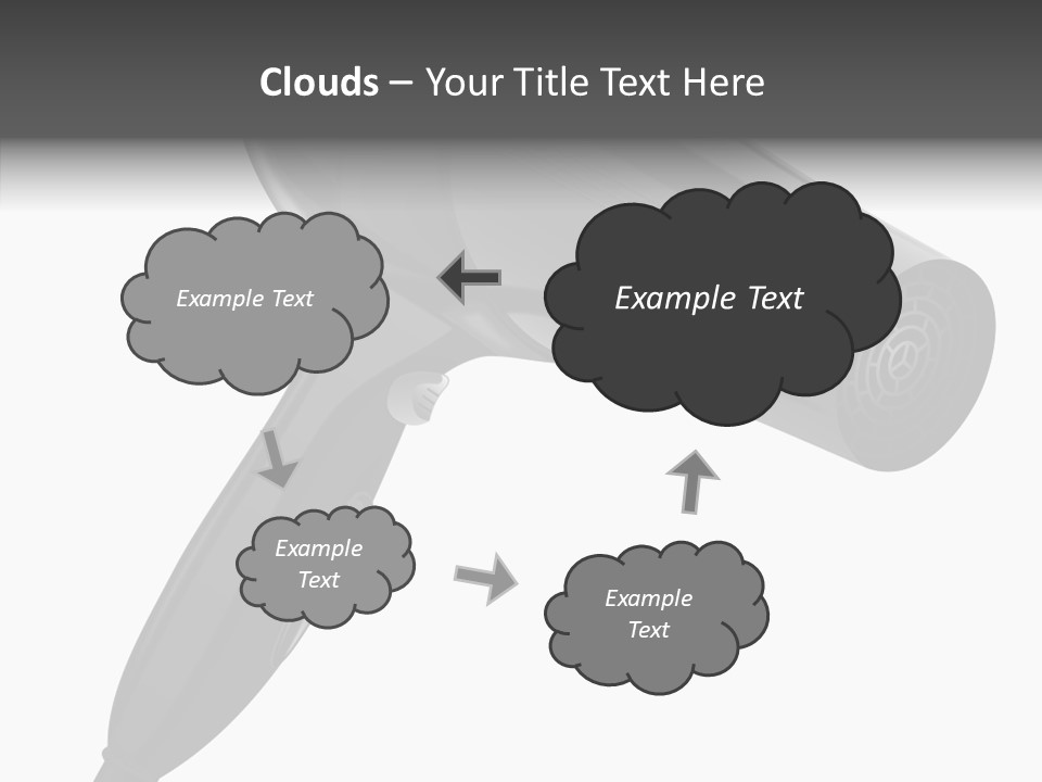 Salon Appliance Barber PowerPoint Template