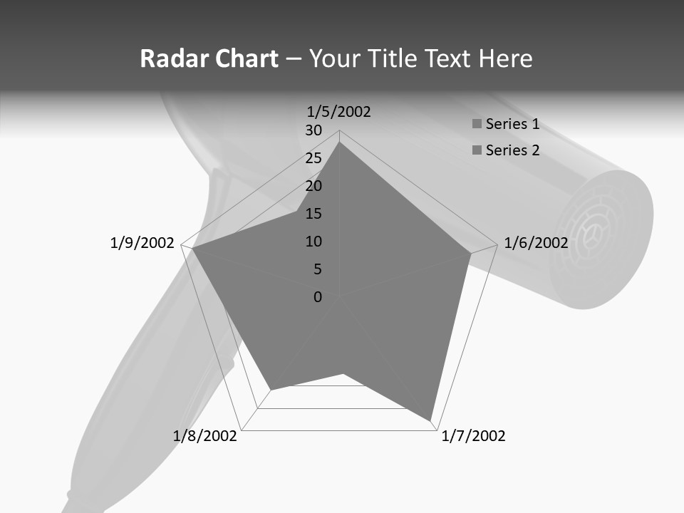 Salon Appliance Barber PowerPoint Template