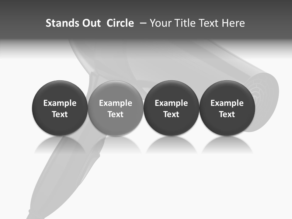 Salon Appliance Barber PowerPoint Template