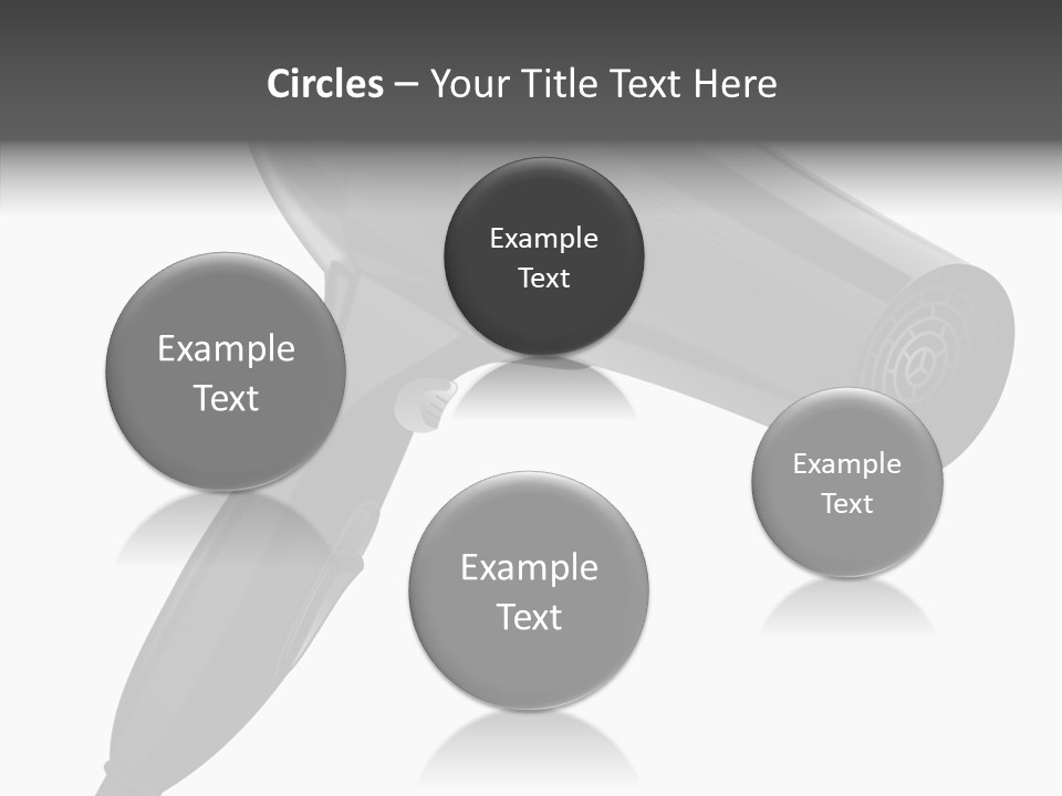 Salon Appliance Barber PowerPoint Template