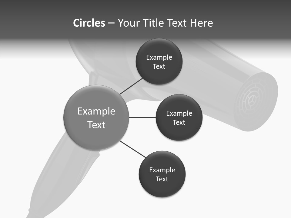 Salon Appliance Barber PowerPoint Template