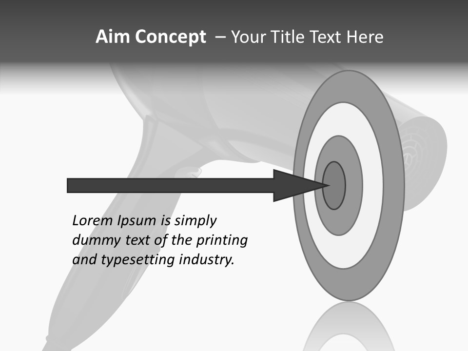 Salon Appliance Barber PowerPoint Template