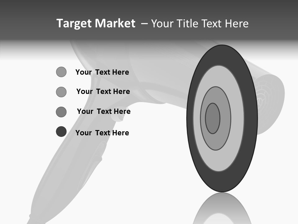 Salon Appliance Barber PowerPoint Template