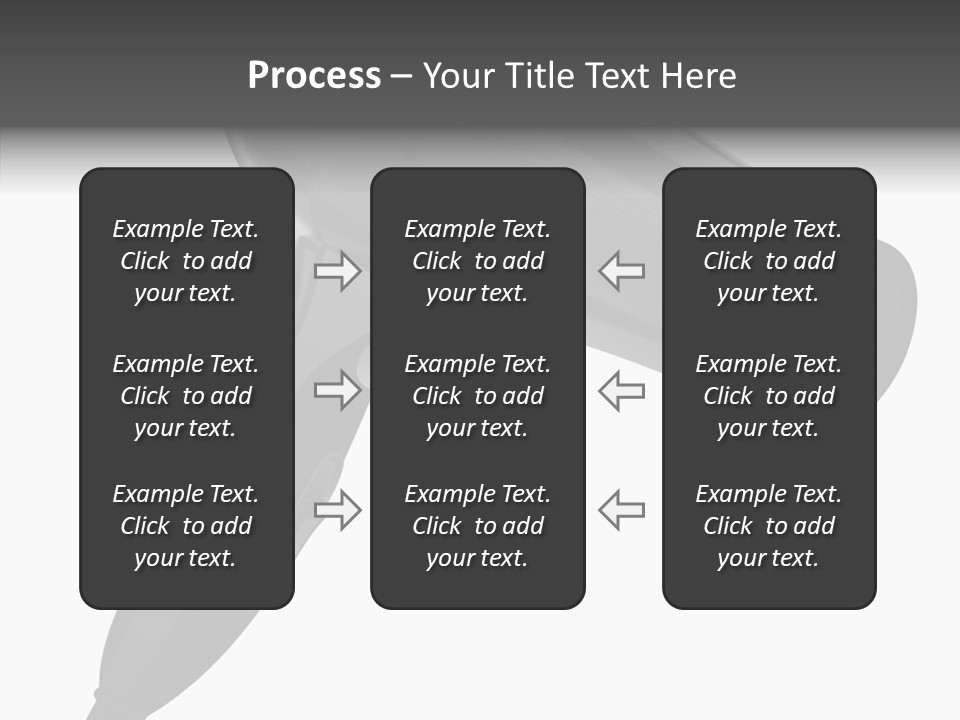 Salon Appliance Barber PowerPoint Template