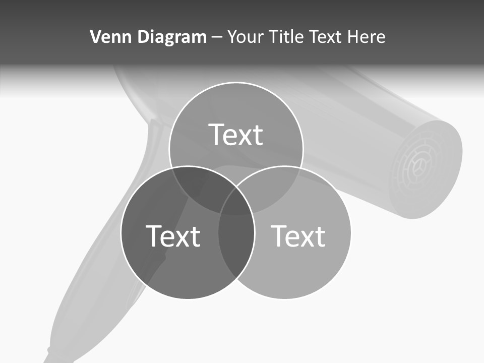 Salon Appliance Barber PowerPoint Template