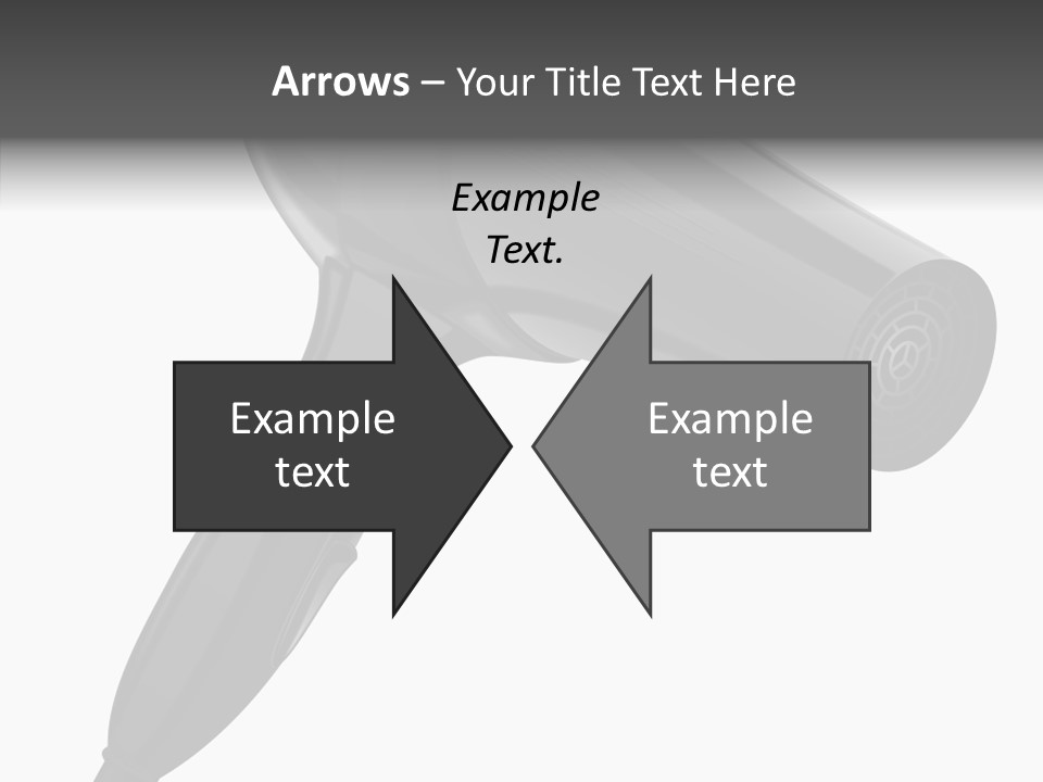 Salon Appliance Barber PowerPoint Template