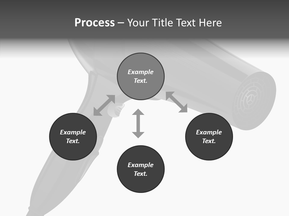 Salon Appliance Barber PowerPoint Template
