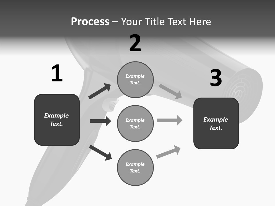 Salon Appliance Barber PowerPoint Template