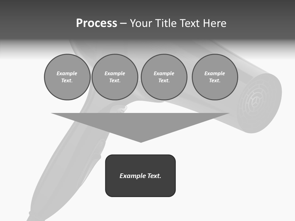 Salon Appliance Barber PowerPoint Template