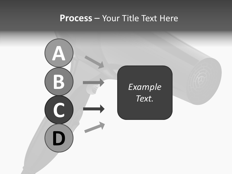 Salon Appliance Barber PowerPoint Template