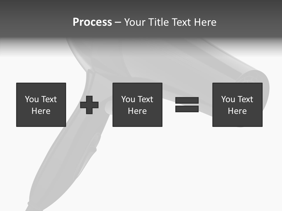 Salon Appliance Barber PowerPoint Template