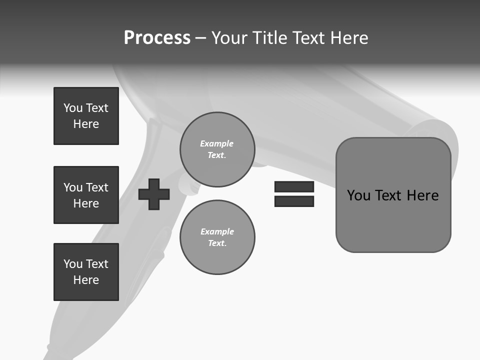 Salon Appliance Barber PowerPoint Template