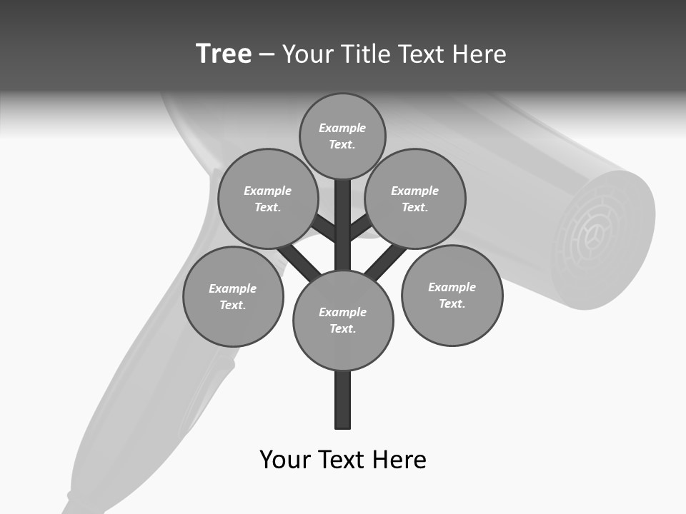 Salon Appliance Barber PowerPoint Template